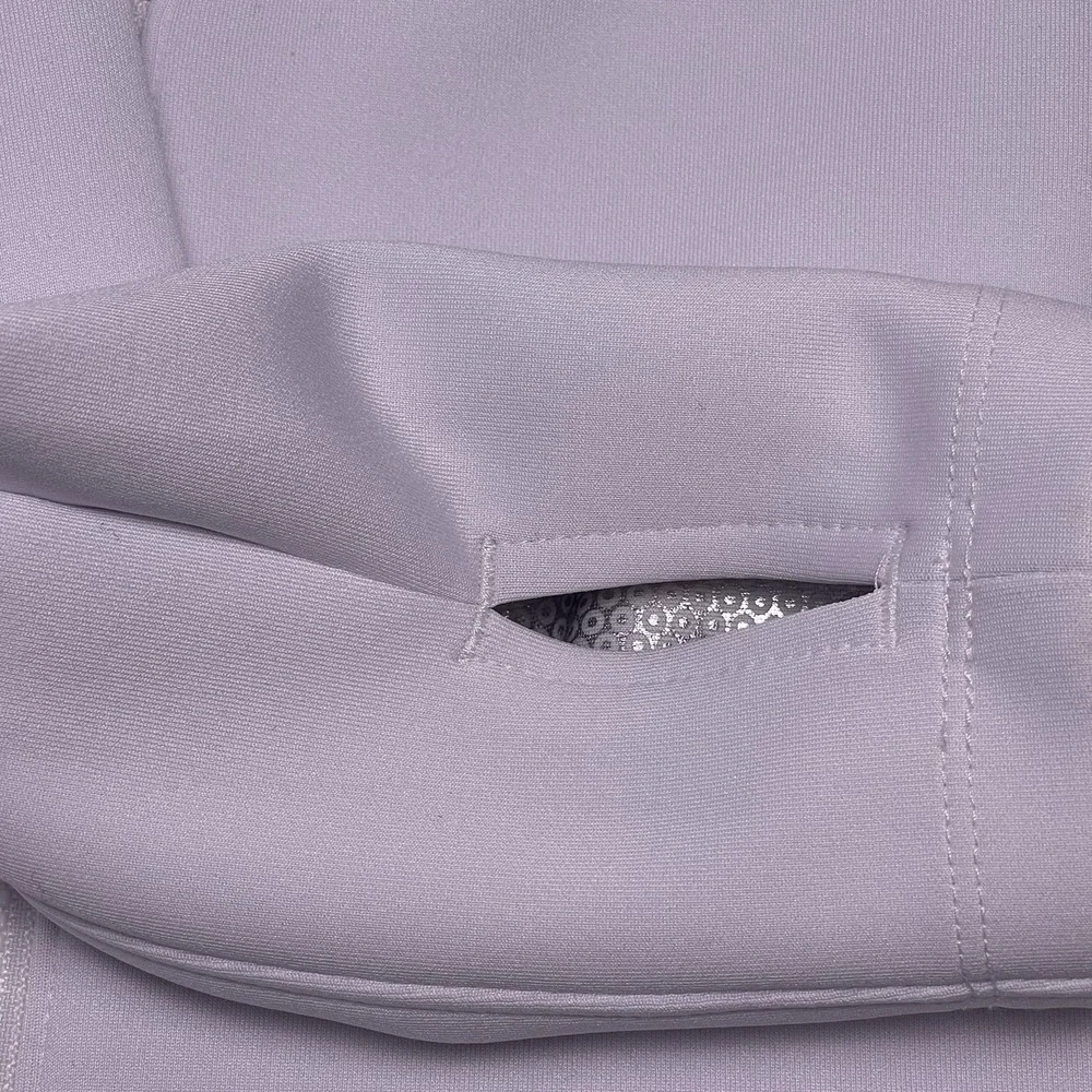 IBKUL Women's Small White Full Zip Jacket‎ Icefil Cooling UPF 50+ Mock Neck